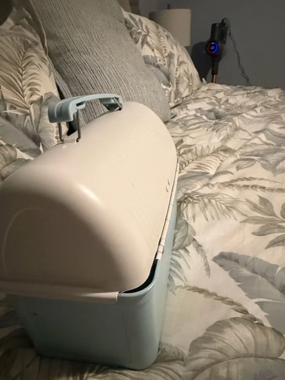 Stanley Pale Blue Cooler with Cream Logo Text - Picture 5 of 6